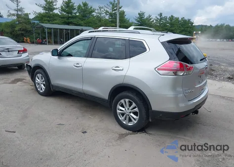 2015 Nissan Rogue Sv из США, поврежденный, VIN 5N1AT2MV4FC927227